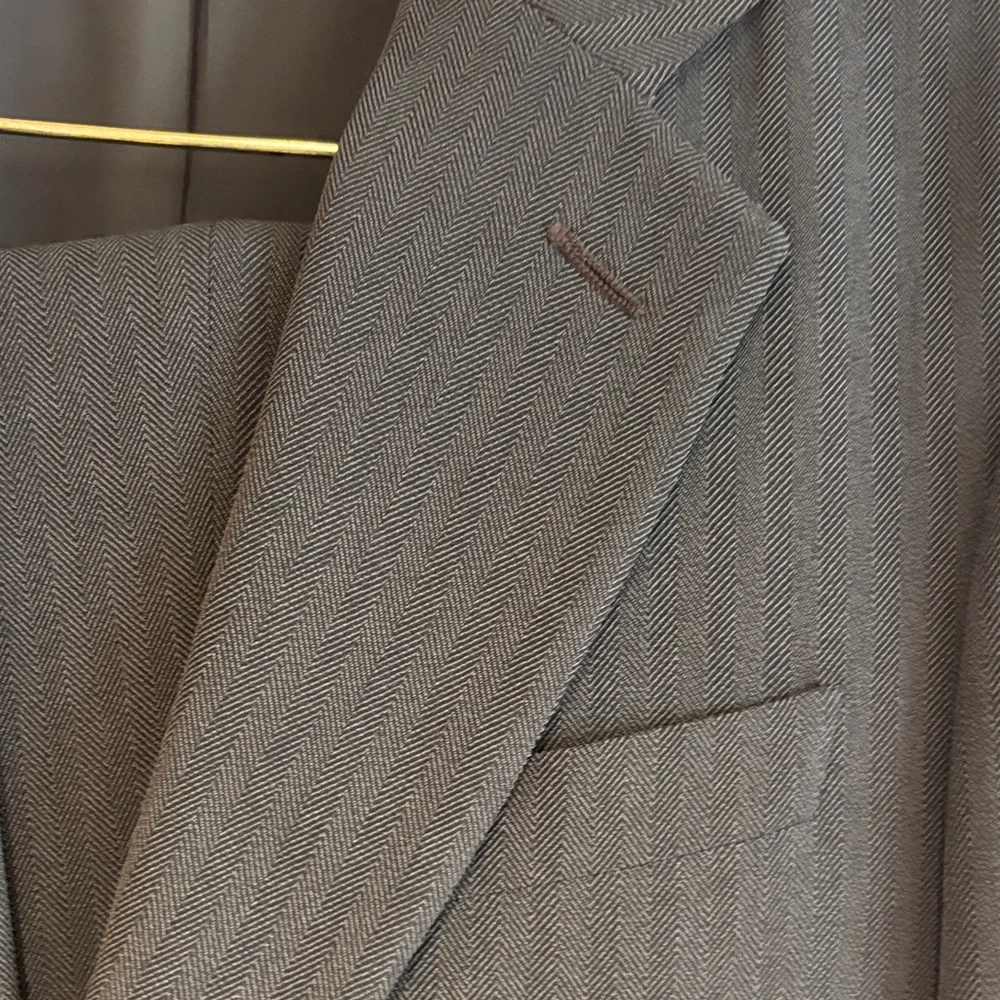Armani Collezioni elegant Black Men's Suit 38R - Picture 5 of 11